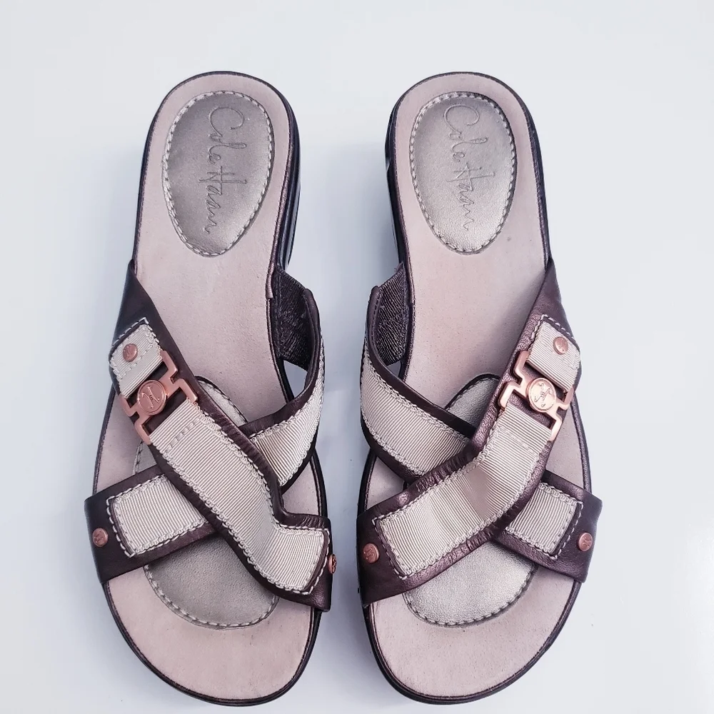 Cole Haan Ripley Wedge Slide On Sandal